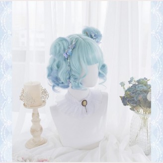 Jellyfish Pastel Blue Lolita Wig (WIG78)